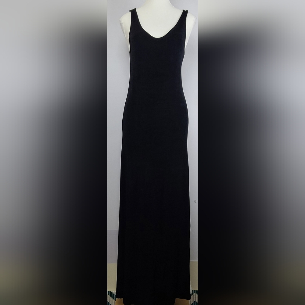 Objects of Desire vintage wrinkle free maxi dress, M (Ptp 16")